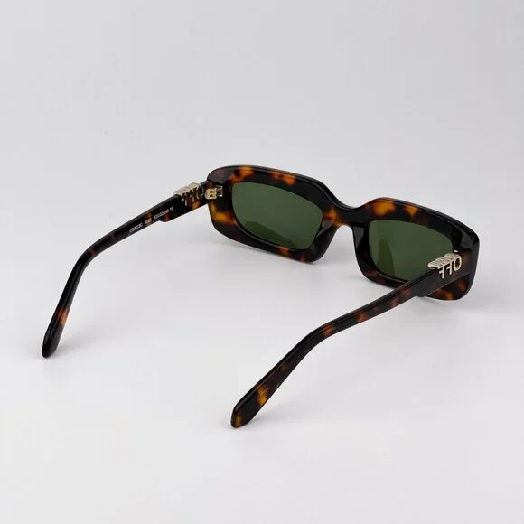 Off-White RENTON Women Sunglasses Havana Rectangle  display picture 2
